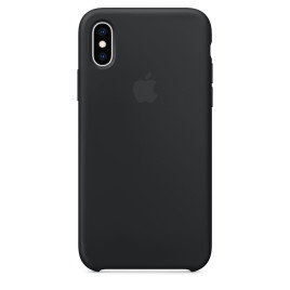 Apple iPhone XS Silicone Case - Black
