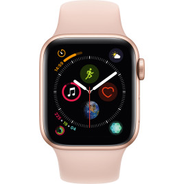 Apple Watch Series 4 GPS, 40mm Gold Aluminum Case - Pink Sand Sport Band