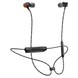 House of Marley Uplift 2 Premium Bluetooth Wireless Earphones - Black
