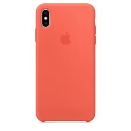 Apple iPhone XS Max Silicone Case - Nectarine