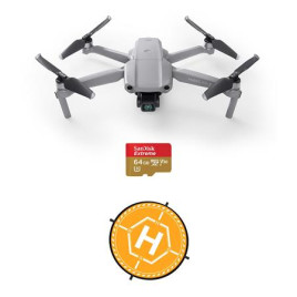 DJI Mavic Air 2 4K Drone With Free Accessorie 64GB microSDXC Card/FS Landing Pad (Kit)