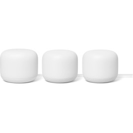 Google Nest Wifi Router and Two Points - Snow