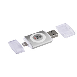 IBINN Memoria Flash 32GB, USB 3.0 Lightning para iPhone, iPad and iPod - Space Gray