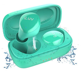 iLuv Bubble Gum Air True Wireless In-Ear Earphones - Green