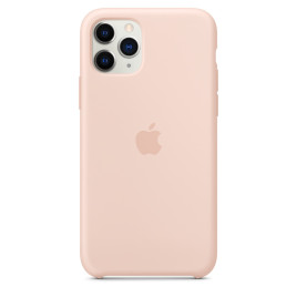 Apple iPhone 11 Pro Max Silicone Case - Pink Sand