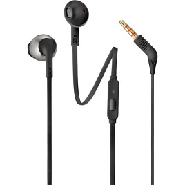 JBL T205 Earbud Headphones - Black