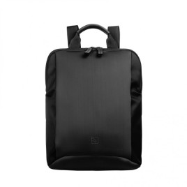 Tucano Flat Slim Backpack with Internal Tablet Pocket Small - Black
