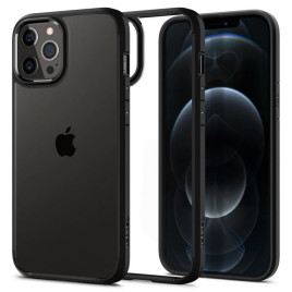 Spigen Case Crystal Hybrid for iPhone 12 Pro MAX - Matte Black