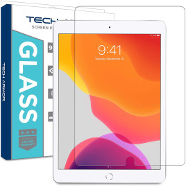 Tech Armor - Ballistic glass screen protector designed for Apple iPad 10.2 inches (2019) - Funciona con lápiz de apple