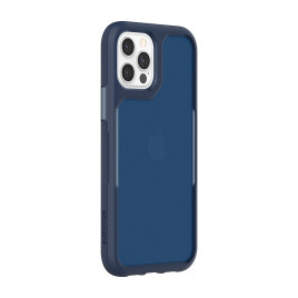 Griffin Survivor Endurance Case for iPhone 12/12 Pro - Navy/Flint Stone