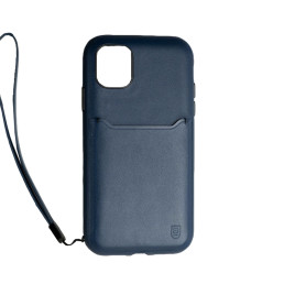 BodyGuardz Accent Wallet iPhone 11 - Blue