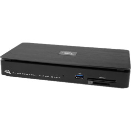 OWC Thunderbolt 3 Pro Dock with USB 3.1 Gen 1, AVB-ready 10Gb Ethernet, DisplayPort, CFast 2.0 and SD 4.0 card reader