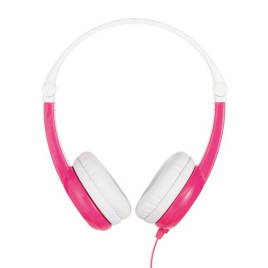 BuddyPhones Connect Standard Wired Kids Headphones - Pink