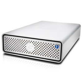 G-Technology 4TB G-Drive External Hard Drive (1Gen) Thunderbolt 3 & USB 3.1 - Silver