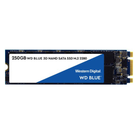 WD Blue 3D NAND 250GB Internal SSD - SATA III 6Gb/s M.2 2280