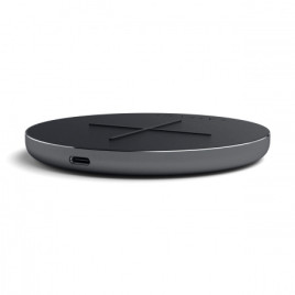 Satechi Aluminum Type-C Fast Wireless Charger V2 - Space Gray