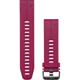 Garmin QuickFit 20 Silicone Watch Band - Cerise