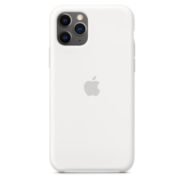 Apple iPhone 11 Pro Max Silicone Case - White