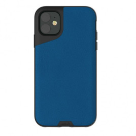 Mous iPhone 11 Contour Case Blue Leather