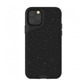 Mous iPhone 11 Pro Contour Case Speckled Black Leather