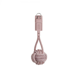 Native Union Braided Lightning Key Cable - Rose