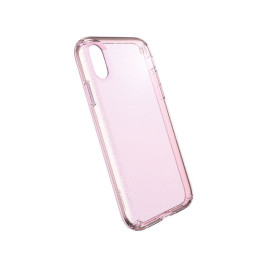 Speck Presidio Clear + Glitt for iPhone XR - Bella Pink