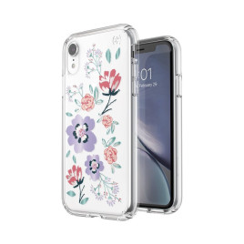 Speck Presidio Clear + Print for iPhone XR - Canopyf