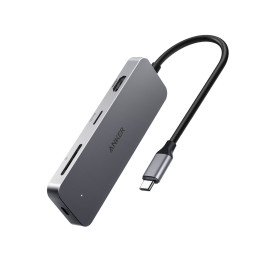 Anker Premium 7-in-1 USB-C Hub 3 X USB 3.1 / 1 X USB-C / 1 X HDMI / 1 X Micro SD / 1 X SD Card