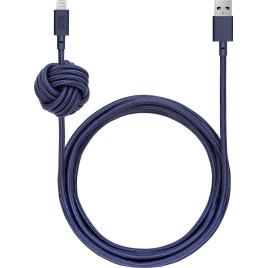 Native Union Braided Lightning to USB-A Night Cable 3m - Marine