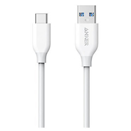 Anker Powerline USB-C to USB 3.0 3ft UN White Offline Packaging