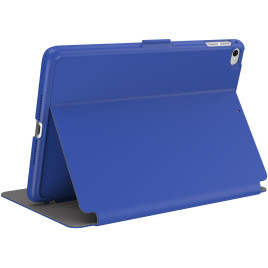 Speck Balance Folio Case for iPad mini 5 - Blueberry Blue/ Sidewalk Gray