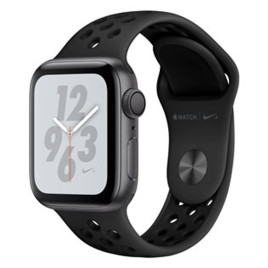 Apple Watch Nike+ Series 4 GPS, 40mm Space Gray Aluminum Case - Anthracite/Black Nike Sport Band