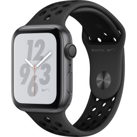 Apple Watch Nike+ Series 4 GPS, 44mm Space Gray Aluminum Case - Anthracite/Black Nike Sport Band