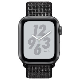 Apple Watch Nike+ Series 4 GPS, 40mm Space Gray Aluminum Case - Black Nike Sport Loop