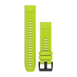 QuickFit® 22 Watch Bands Amp Yellow Silicone