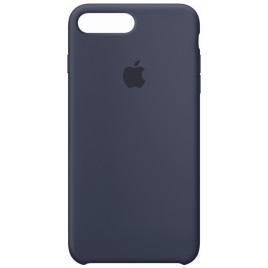 Apple Silicone Case para iPhone 8 Plus - Midnight Blue