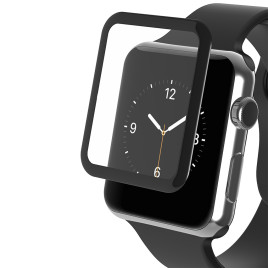 Zagg InvisibleShield Luxe Glass Apple Watch 42mm - Black