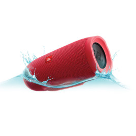 JBL Charge 3 Portable Bluetooth Stereo Speaker - Red