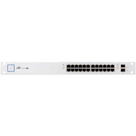 Ubiquiti Networks Gigabit Ethernet Switch US-24-250W PoE+, 24 Puertos 10/100/1000Mbps + 2 Puertos SFP - Gestionado 
