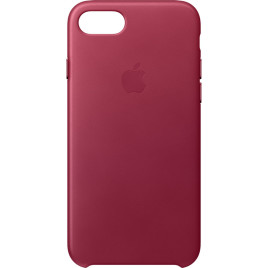Apple iPhone 7 Plus Leather Case - Berry