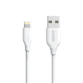 ‌‌‌Anker PowerLine Cable Lightning (6ft/1.8m) - White

