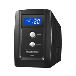 CyberPower LA 750VA 420W UPS 120V LCD AVR 6 OUTLETS