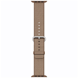 Apple Watch 38mm Woven Nylon Band - Toasted Coffee / Caramel