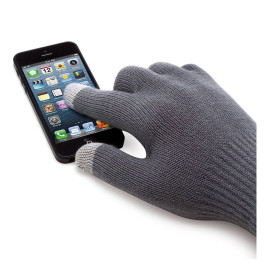 Aduro Capacitive Smart Touchscreen Gloves for Apple iPhone/iPad - Grey