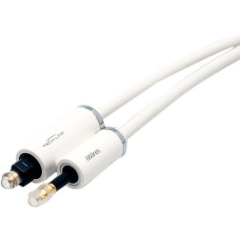 iWires 3.5mm to Digital Optical  Audio Cable - White