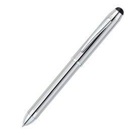 Cross Tech3+ Stylus Multifunction Pen - Satin Black with Chrome 