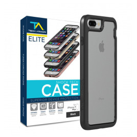 Shock Tech Dual Layer Ultra Protective Case - Black/Black