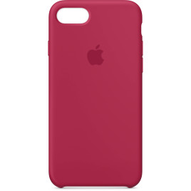 Apple iPhone 8 Silicone Case - Rose red