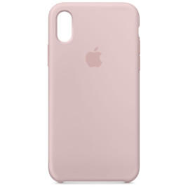 Apple iPhone X Silicone Case - Pink Sand