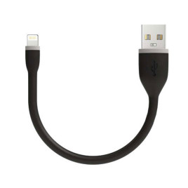 Satechi Flexible Lightning Cable (6") - Black